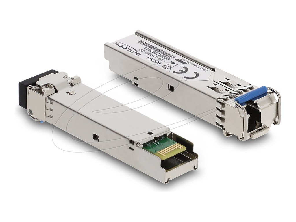 Delock SFP (Mini-GBIC)-Transceiver-Modul - 1GbE - über Glasfaser - 1000Base-BX - LC Single-Modus - bis zu 20 km - 1310 (TX)