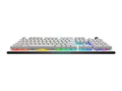 Dell Alienware Tri-Mode AW920K - Volle Größe (100%) - Verkabelt & Kabellos - USB + RF Wireless + Bluetooth - Mechanischer Switch - RGB-LED - Weiß
