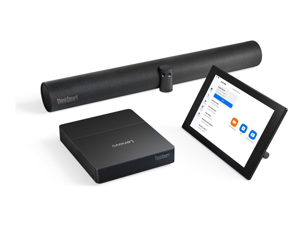 Lenovo ThinkSmart Core - Kit für Videokonferenzen (Soundbar, Touchscreen-Konsole, Rechensystem)