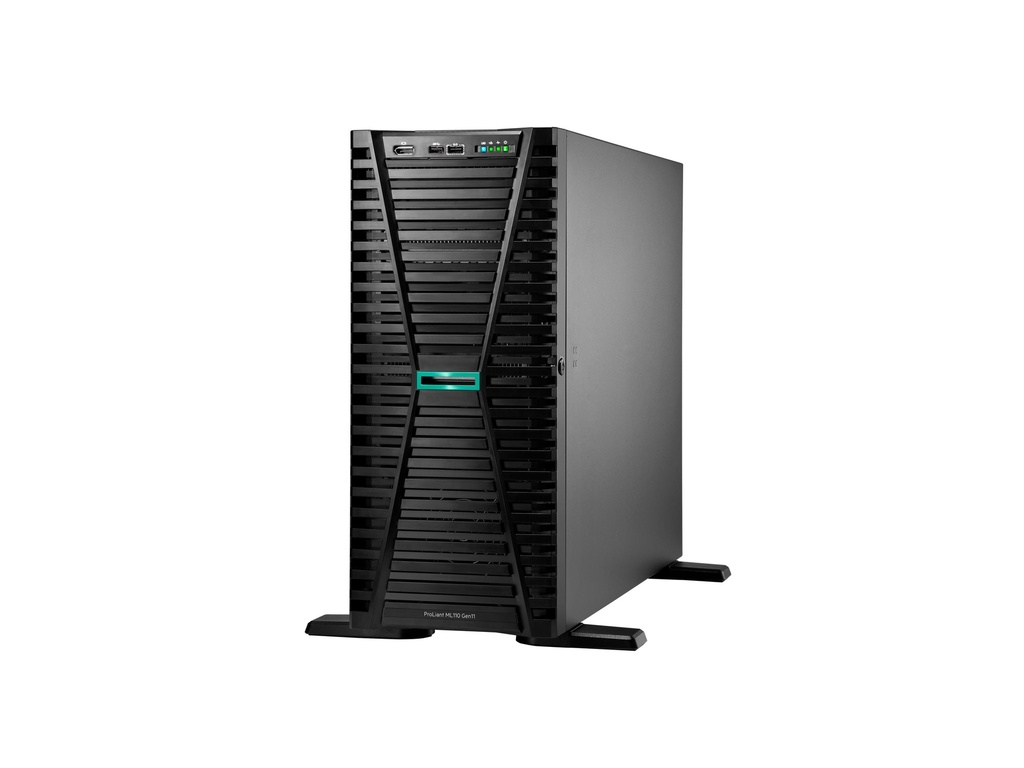 HPE ProLiant ML110 Gen11 - Server - Tower - 4.5U - 1-Weg - 1 x Xeon Silver 4514Y / 2 GHz - RAM 64 GB - SATA/SAS/PCI Express - Hot-Swap 6.4 cm (2.5")