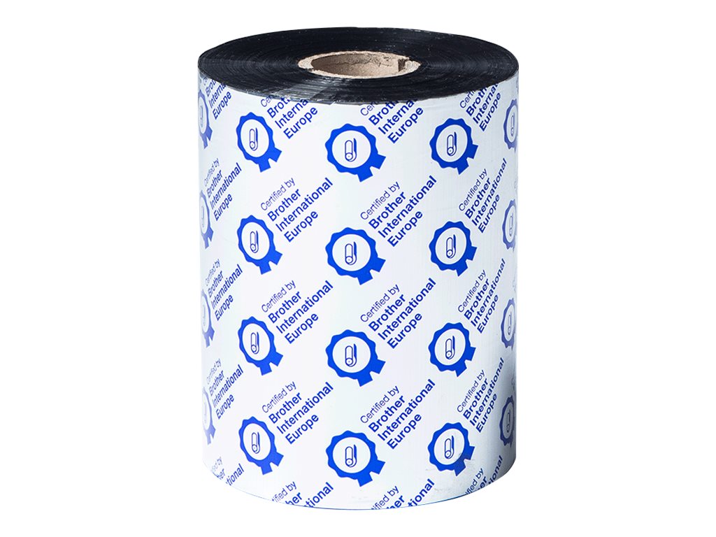 Brother Premium - Schwarz - 110 mm x 600 m - Farbband Packung mit 6 - Kompatibel... - Kompatibel - Farbband