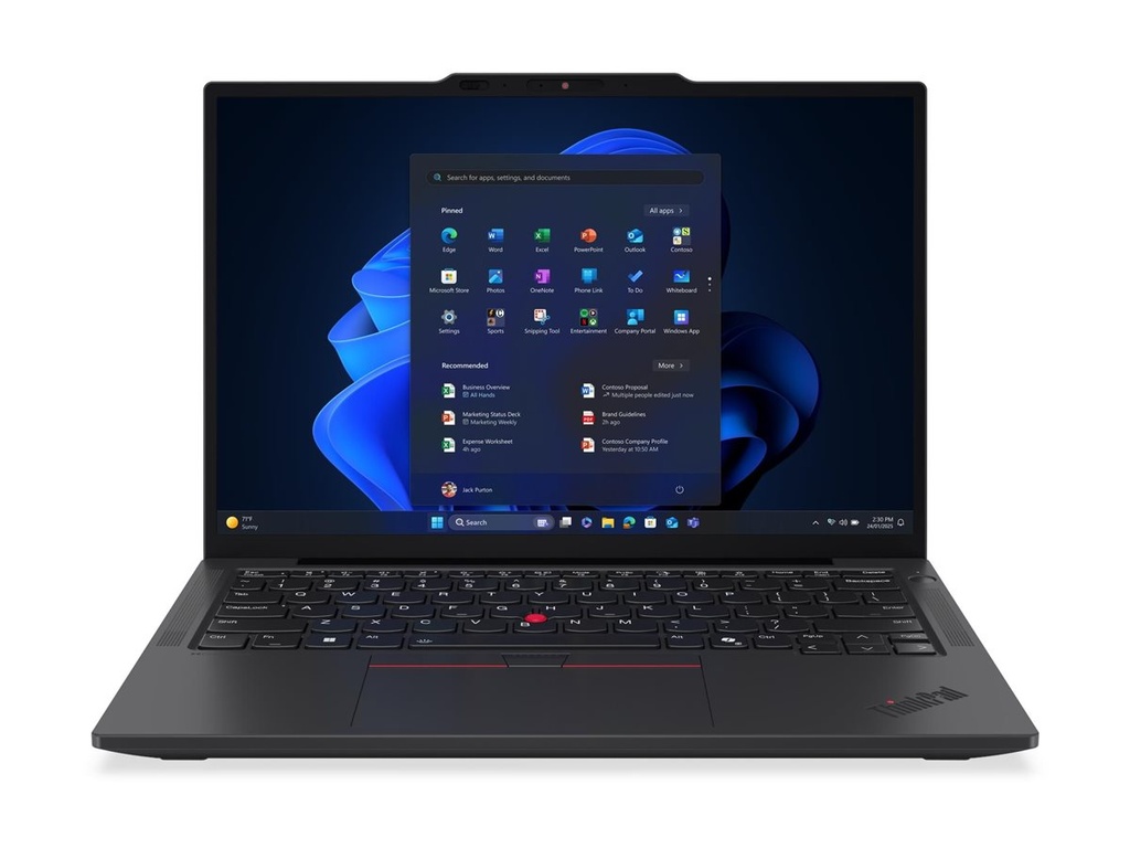 Lenovo ThinkPad X13 Gen 6 21RK - 180°-Scharnierdesign - Intel Core Ultra 7 255U - Win 11 Pro - Intel Graphics - 32 GB RAM - 1 TB SSD TCG Opal Encryption 2, NVMe, Performance - 33.8 cm (13.3")