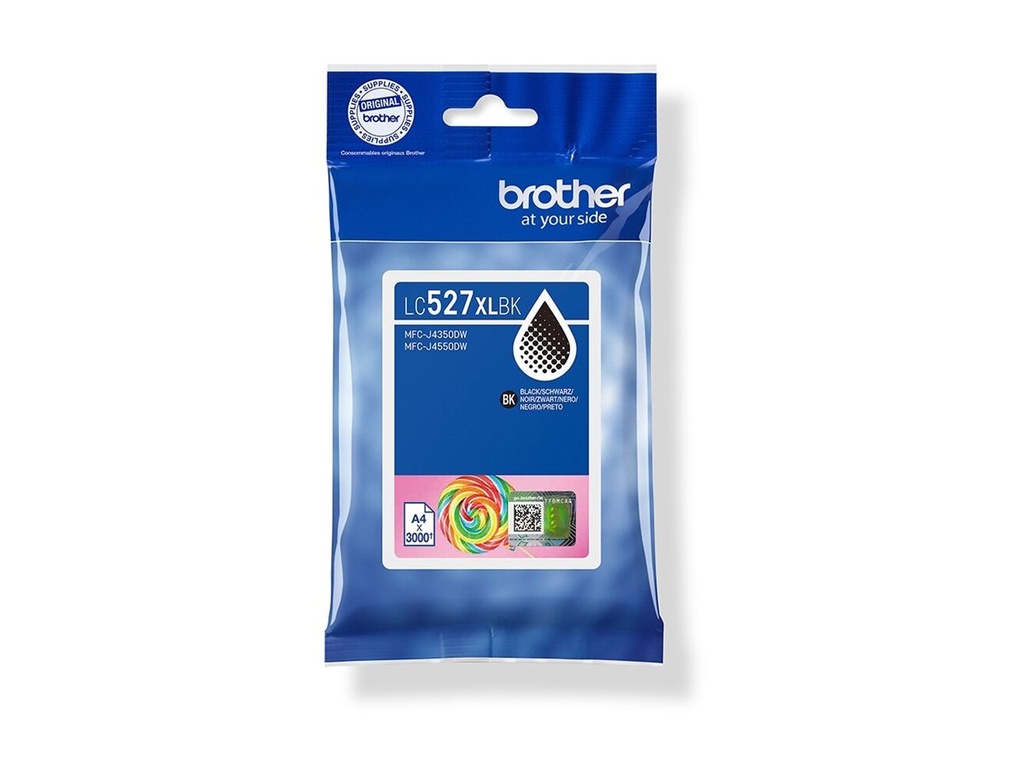 Brother LC527XLBK - Hohe Ergiebigkeit - Schwarz