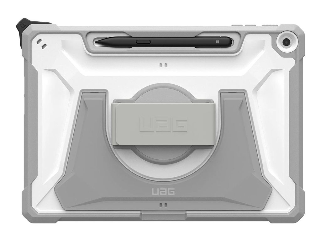 Urban Armor Gear UAG Plasma Healthcare Series - Hintere Abdeckung für Tablet - Weiß/Grau - für Microsoft Surface Pro for Business (12-inch)