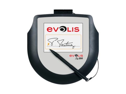 B-Ware: Evolis Sig200 Signature Pad Color 12.7cm 5'' Farbdisplay