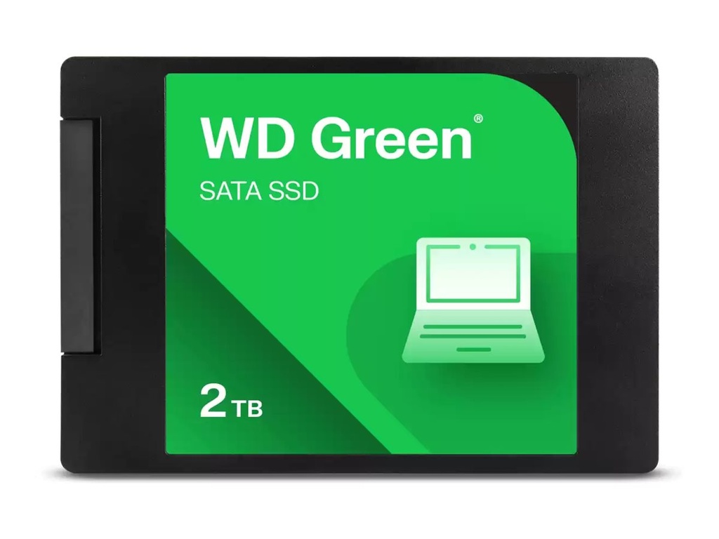 WD Green - SSD - 2 TB - gehäuft - intern - 2.5" (6.4 cm)