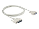 Delock Kabel seriell - DB-25 (M) zu DB-9 (W)