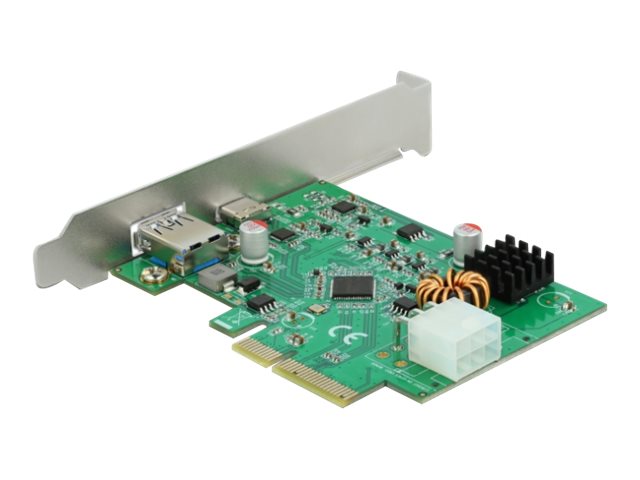 Delock USB-Adapter - PCIe 2.0 x4 Low-Profile