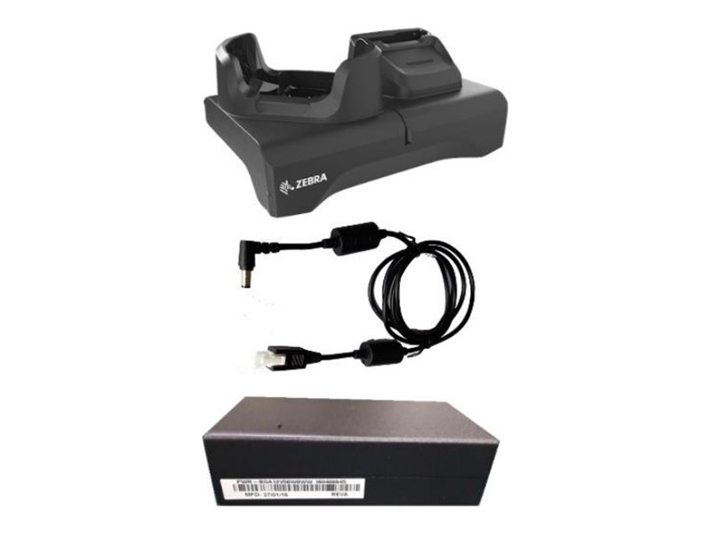 Zebra Handheld charging cradle kit - for devices with rugged boots, ethernet capable