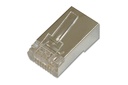 DIGITUS CAT 6 Modularstecker für Rundkabel, geschirmt, 100 Stk.