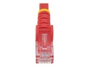 StarTech.com 50cm CAT6 Ethernet Cable, 10 Gigabit Snagless RJ45 650MHz 100W PoE Patch Cord, CAT 6 10GbE UTP Network Cable w/Strain Relief, Red, Wiring is UL Certified/TIA - Category 6 - 24AWG (N6PATC50CMRD)
