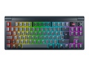 Cherry XTRFY MX 8.3 - Tastatur - 80% - TKL - Hintergrundbeleuchtung - kabellos - Bluetooth 5.2, 2.4 GHz, USB - QWERTY - USA - Tastenschalter: CHERRY MX2A Red (austauschbar im laufenden Betrieb)
