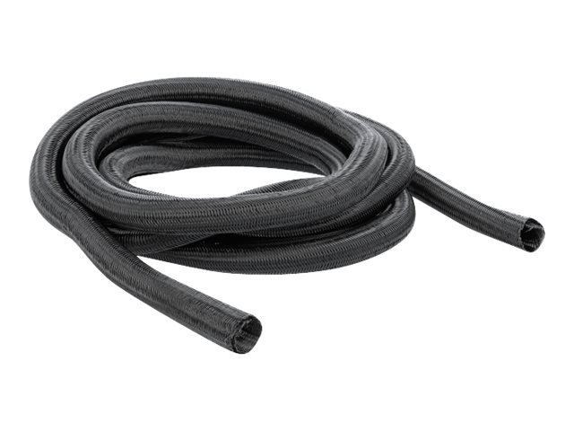 Delock Geflechtschlauch - 5 m - Schwarz