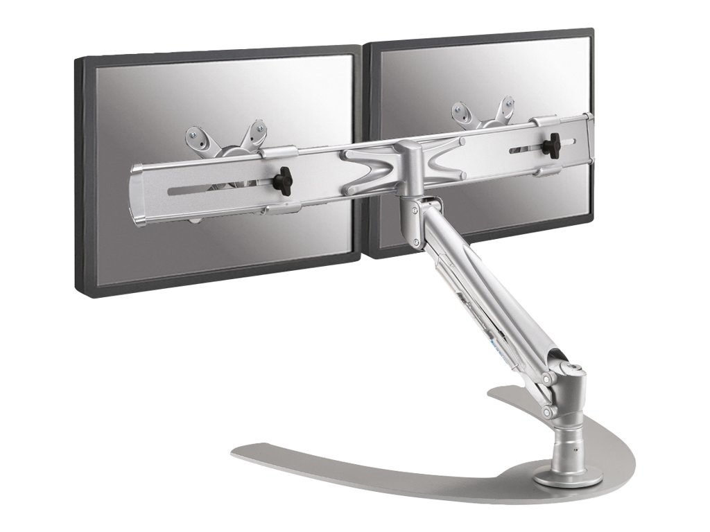 Neomounts FPMA-D940DD - Aufstellung - Voll beweglich - für 2 LCD-Displays - Silber - Bildschirmgröße: 25.4-61 cm (10"-24")