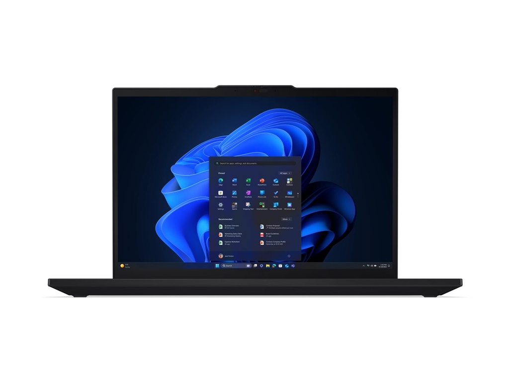 Lenovo ThinkPad T16 Gen 4 21QN - 180°-Scharnierdesign - AMD Ryzen AI 7 PRO 350 / 2 GHz - Win 11 Pro - Radeon 860M - 64 GB RAM - 1 TB SSD TCG Opal Encryption 2, NVMe, Performance - 40.6 cm (16")