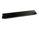 StarTech.com 2 HE Rack Blindblende für 19 Serverschränke und Racks - Blindabdeckung - Schwarz - 2U - 48.3 cm (19")