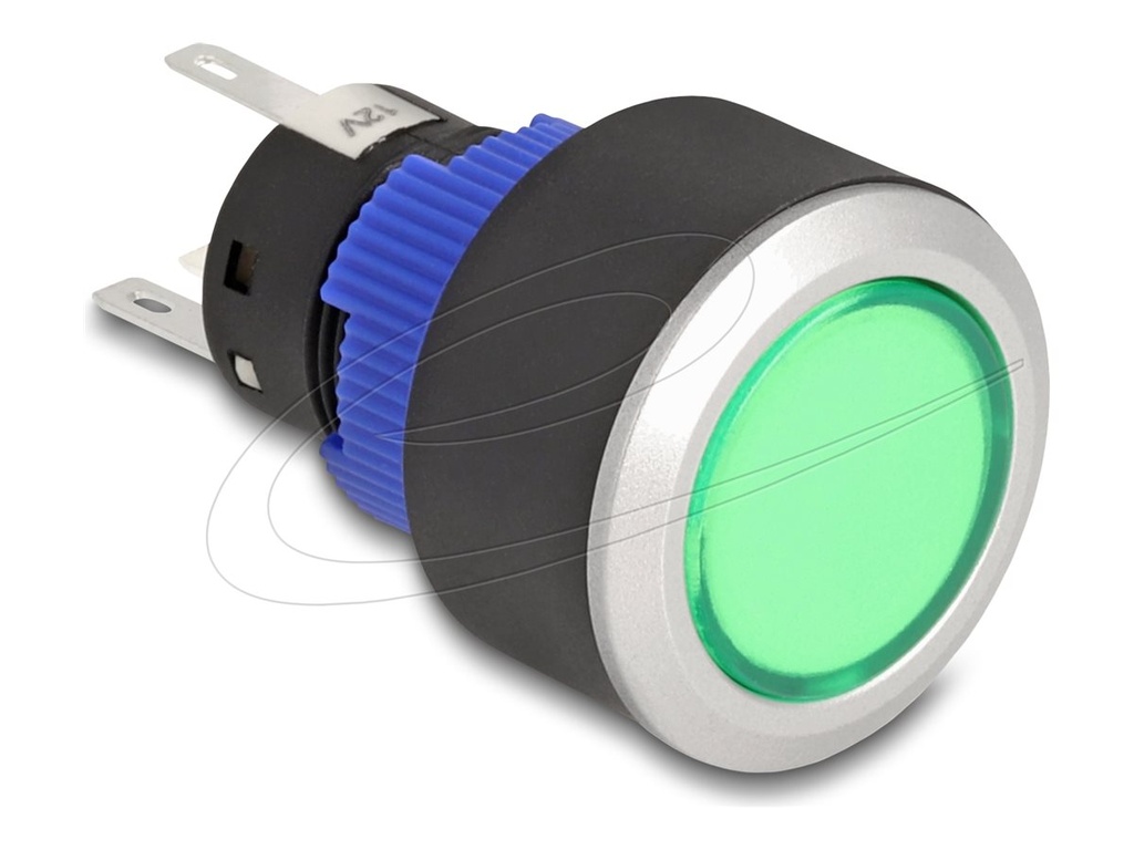 Delock Drücktaster - for Installation 22 mm, 5 x solder connection