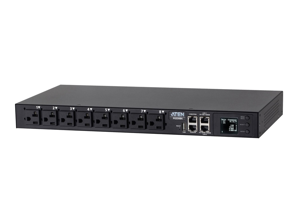 ATEN PG series PG5308 - Stromverteilungseinheit (Rack - einbaufähig)