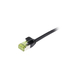 Synergy 21 Patchkabel RJ45 CAT6A 500Mhz schwarz S-STP S/FTP slimline rund d - Kabel - Digital/Daten