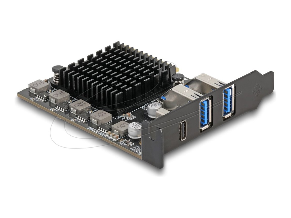Delock Speicher/USB3.0-Controller - 3 Sender/Kanal