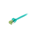 Synergy 21 Patchkabel RJ45 CAT6A 500Mhz grün S/FTP slimline rund d - Kabel - Digital/Daten