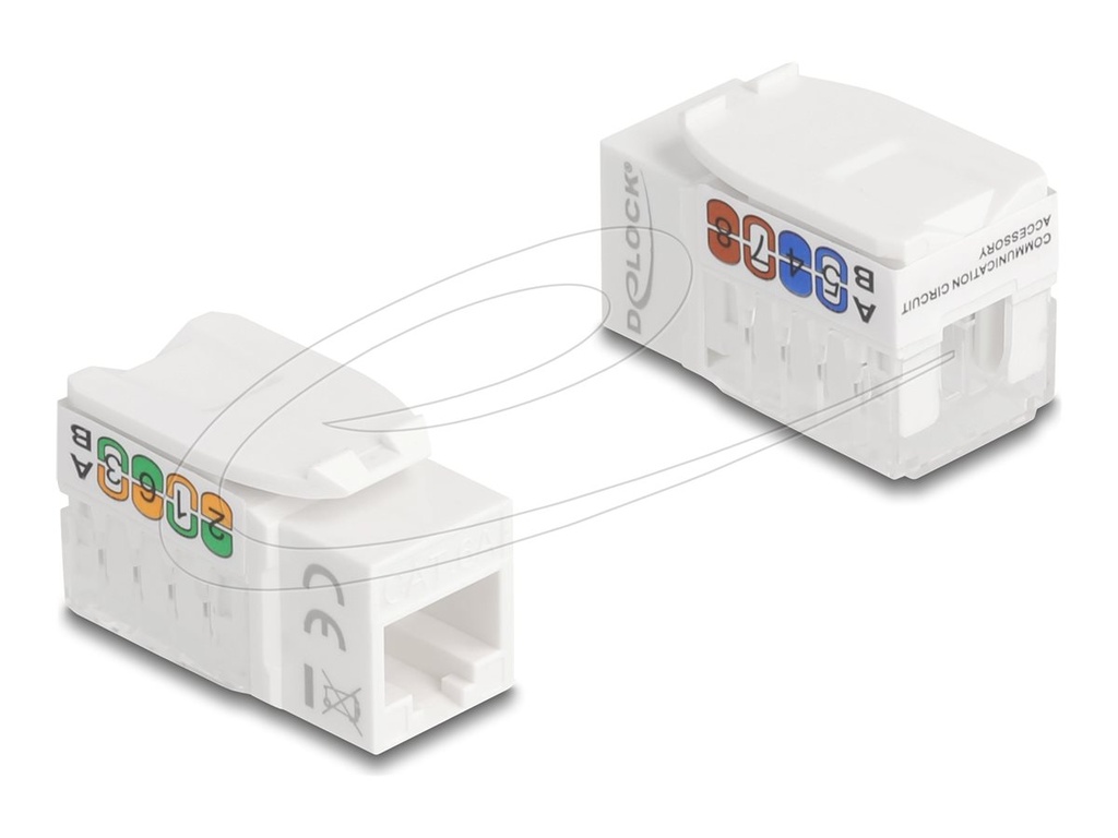 Delock Modulare Eingabe - werkzeugfrei - CAT