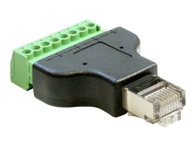 Delock Netzwerkadapter - 8-polige Anschlussleiste (W)