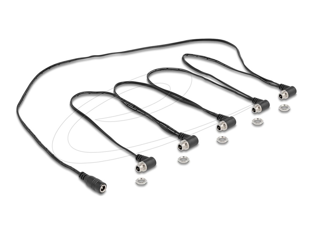Delock Netz-Splitter - DC Buchse 2.1 x 5.5 mm (W)
