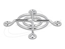 Delock Fan-Grill - Silber