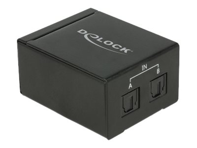 Delock TOSLINK Switch - Audio-Switch - 2 x TOSLINK