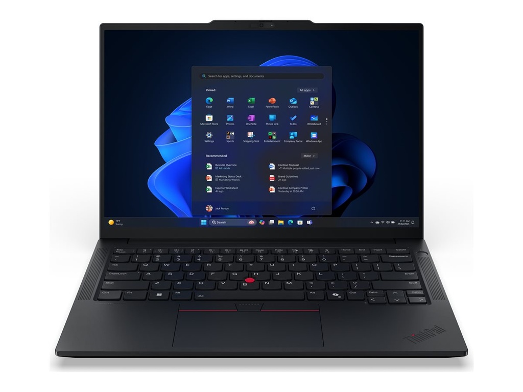 Lenovo ThinkPad E14 Gen 7 21U2 - 180°-Scharnierdesign - Intel Core Ultra 5 228V / 2.1 GHz - Win 11 Pro - Arc Graphics 130V - 32 GB RAM - 1 TB SSD TCG Opal Encryption 2, NVMe - 35.6 cm (14")