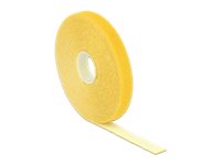Delock Klettverschluss - 5 m - Gelb