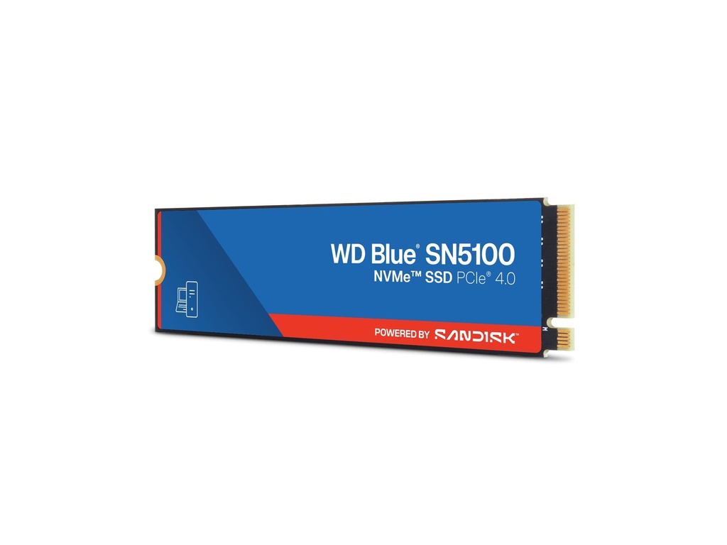 WD Blue SN5100 - SSD - 4 TB - intern - M.2 2280 - PCIe 4.0 x4 (NVMe)