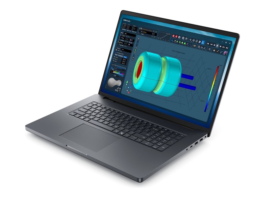 Dell Pro Max 18 Plus MB18250 - Intel Core Ultra 9 285HX / 2.8 GHz - vPro Enterprise - Win 11 Pro - RTX PRO 3000 Blackwell - 32 GB RAM - 1 TB SSD SED, NVMe, TLC, Class 40, Performance - 45.727 cm (18")