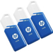 HP x755w Triple Pack - 64 GB - USB Typ-A - 3.2 Gen 1 (3.1 Gen 1) - 75 MB/s - Dia - Blau - Weiß