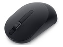 Dell Pro MS300 - Maus - Vollformat - optische LED - 3 Tasten - kabellos - 2.4 GHz - kabelloser Empfänger (USB)