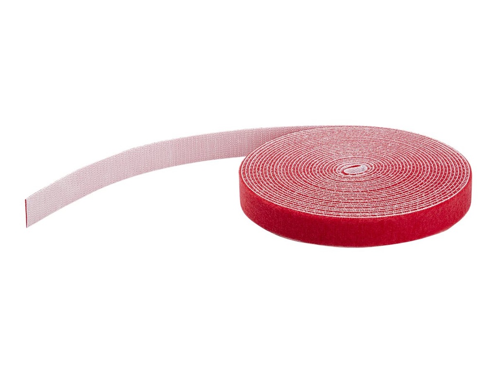StarTech.com HKLP25RD Klettkabelbinder (7,6m