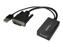 StarTech.com StarTech DVI to DisplayPort Adapter - USB Power - 1920 x 1200 - DVI to DisplayPort Converter - Video Adapter - DVI-D to DP (DVI2DP2)