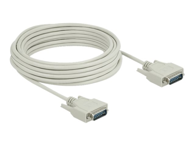 Delock Kabel seriell - 15 pin D-Sub (DB-15) (M)
