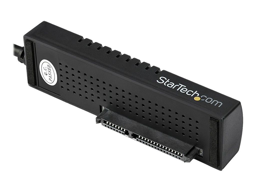 StarTech.com Startech USB-C auf SATA Adapter Kabel - für 2,5 / 3,5" SATA SSD / HDD Laufwerke - 10 Gbit/s - USB 3.1 - SATA zu USB Adapter - Speicher-Controller - 2.5", 3.5" (6.4 cm, 8.9 cm)