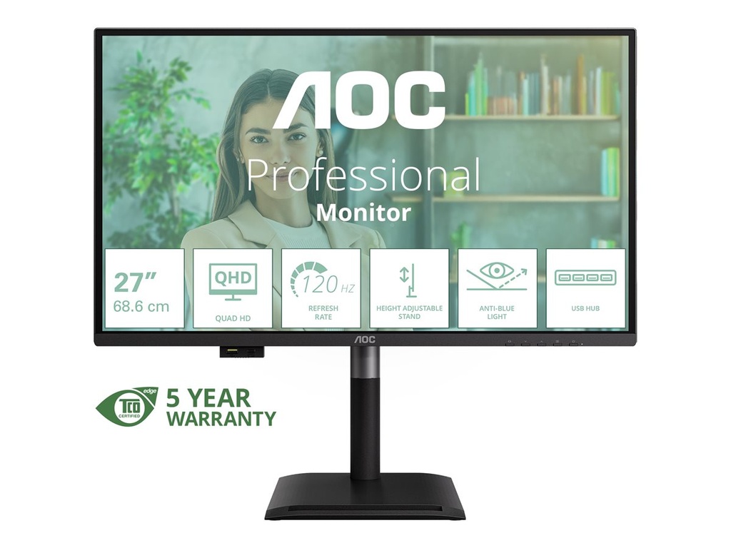 AOC Professional Q27P4U - LED-Monitor - 68.6 cm (27")