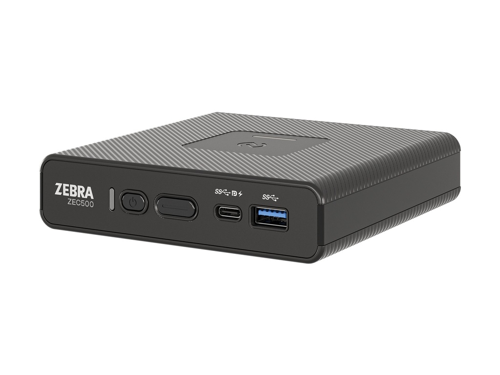 Zebra ZEC500 - Premium - USFF - 5430 / 2.1 GHz - RAM 8 GB 128 GB - 1GbE, Wi-Fi 6E, Bluetooth 5.3 LE, NFC - WLAN: 802.11a/b/g/n/ac/ax (Wi-Fi 6E)