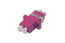 DIGITUS LWL Kupplung, Duplex, LC auf LC, MM OM4