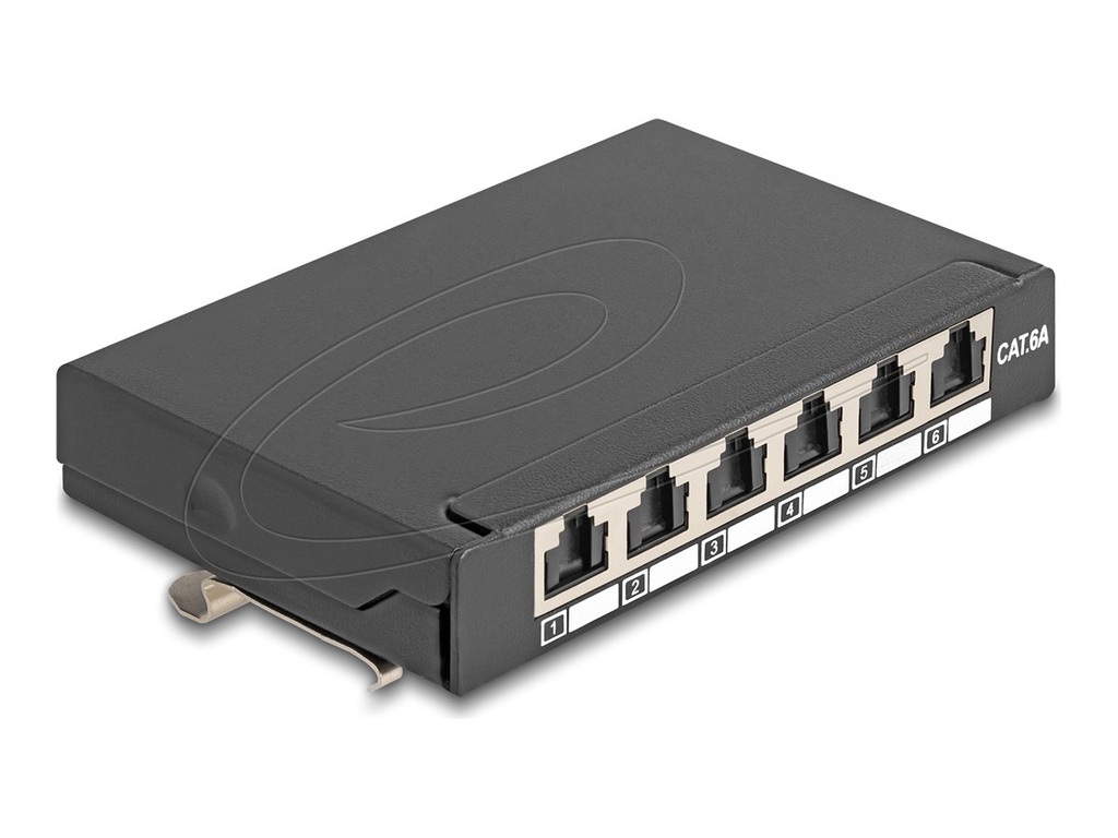 Delock Patch Panel - mini - DIN schienenmontierbar