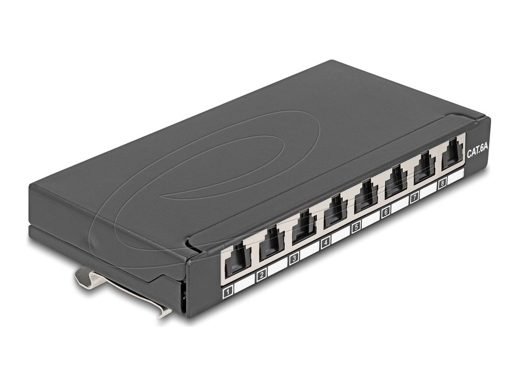 Delock Patch Panel - mini - DIN schienenmontierbar