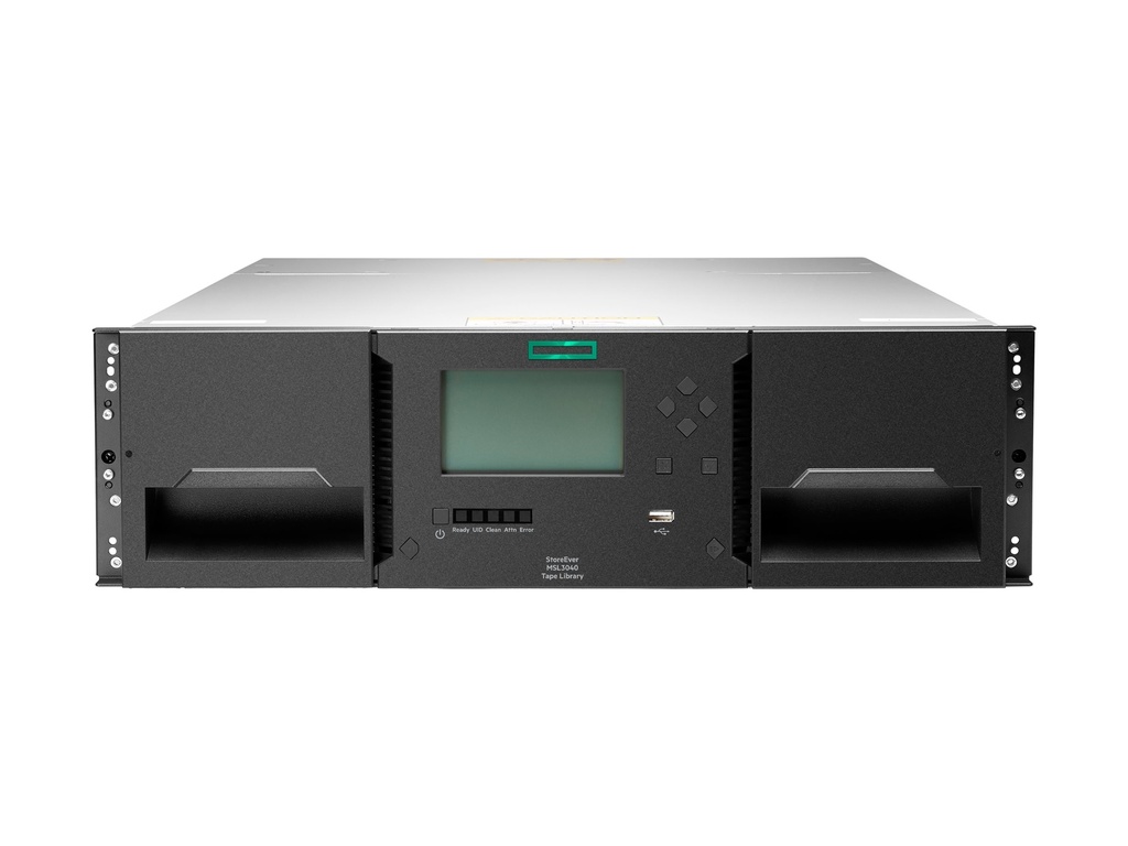 HPE Storage MSL3040 - Bandbibliothek - 720 TB / 1.8 PB - Steckplätze: 40 - LTO Ultrium (18 TB / 45 TB)