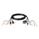 ATEN 2L-7D02DH - Tastatur- / Video- / Maus- (KVM-) Kabel
