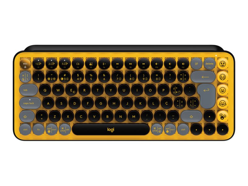 Logitech POP Keys - Tastatur - kabellos - Bluetooth