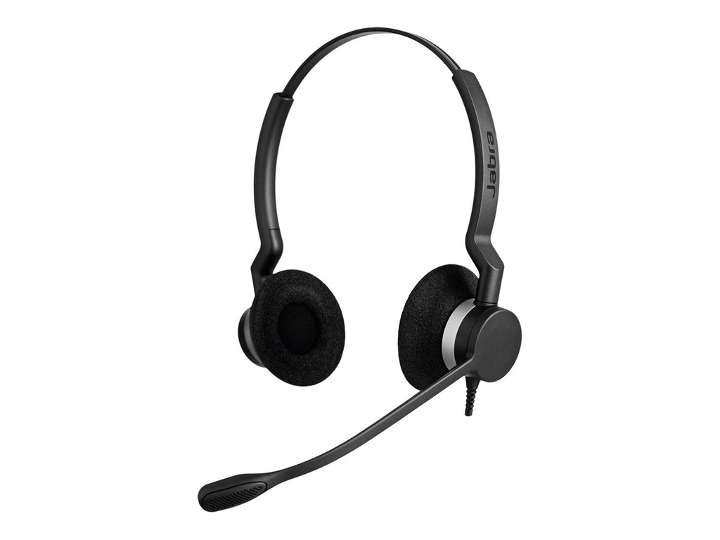 Jabra Biz 2300 Duo Qd Wideband - Headset - 6,8 KHz