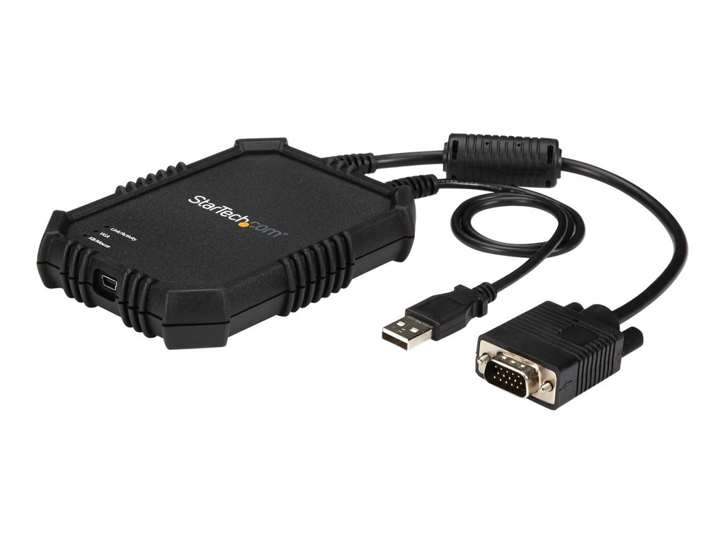 StarTech.com USB 2.0 KVM Konsole - Mobiler Laptop Crash Cart Adapter mit Datenübertragung und Videoaufnahme